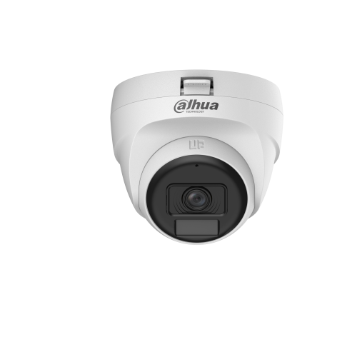 DAHUA HAC-T1A21P-U-IL-A-0280B 2Mpix 25 Mt Gece Gör., Smart Dual Light, 2,8mm Lens, Dahili Mikrofon, Dome Kamera