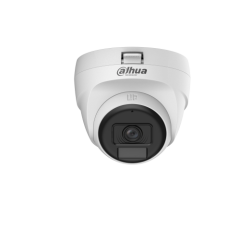 DAHUA HAC-T1A21P-U-IL-A-0280B 2Mpix 25 Mt Gece Gör., Smart Dual Light, 2,8mm Lens, Dahili Mikrofon, Dome Kamera