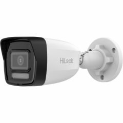 HILOOK IPC-B140HA-LU, 4Mpix, 2,8mm Lens, H265+, Dual Light, 30Mt Gece Görüşü, Dahili Mikrofon, IP67, PoE, Bullet, IP Kamera