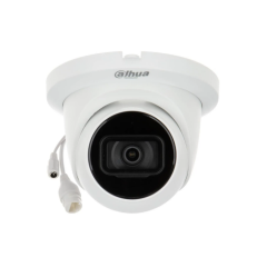 DAHUA IPC-HDW2431T-AS-0280B-S2 4Mpix, 2,8mm Lens, H265+, 30Mt Gece Görüşü, Starlight IP67, Mikrofonlu, PoE Dome IP Kamera