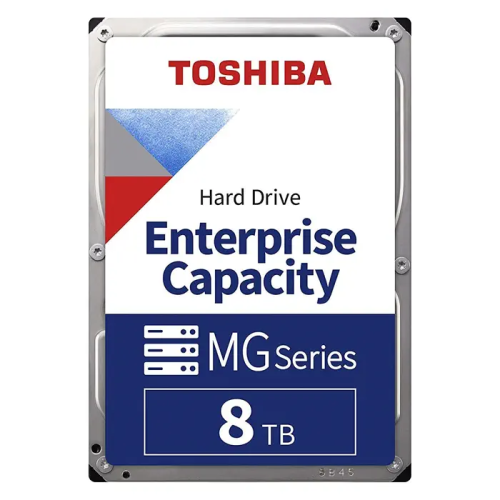 TOSHIBA ENTERPRISE, MG08ADA800E, 3.5'', 8TB, 256Mb 7200 Rpm, 7/24 Güvenlik, Data Center, Nas, Server, HDD